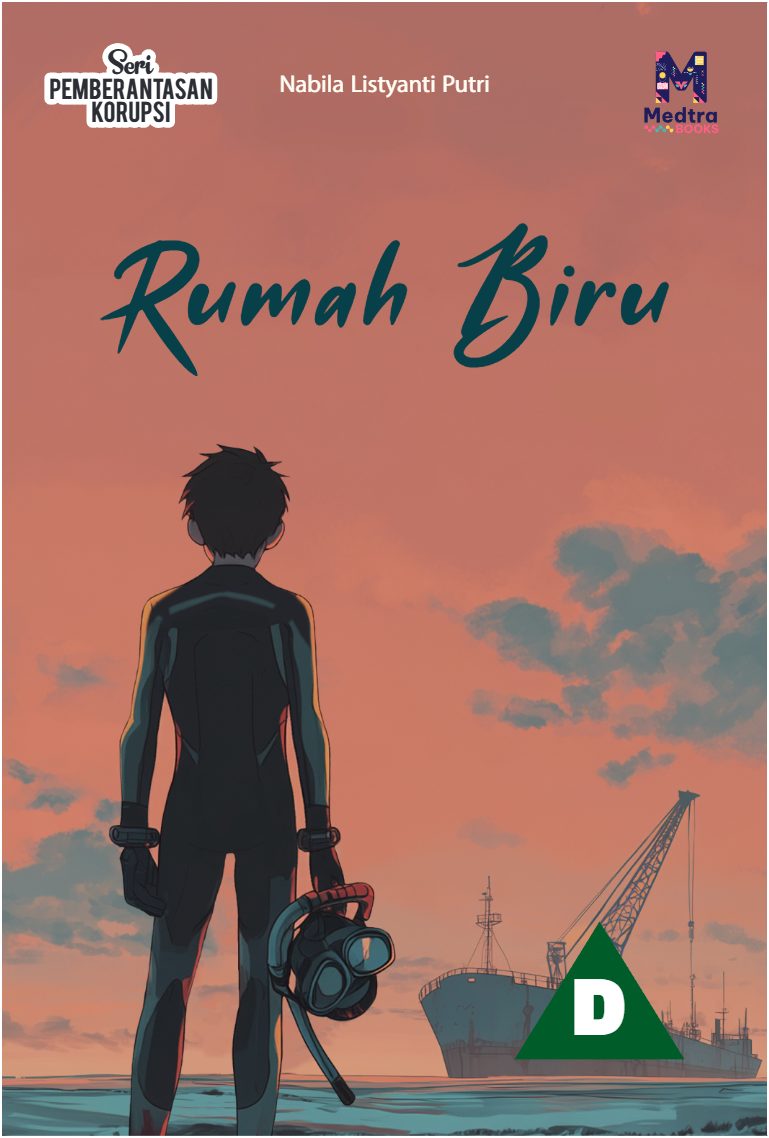 Sampul buku Rumah Biru